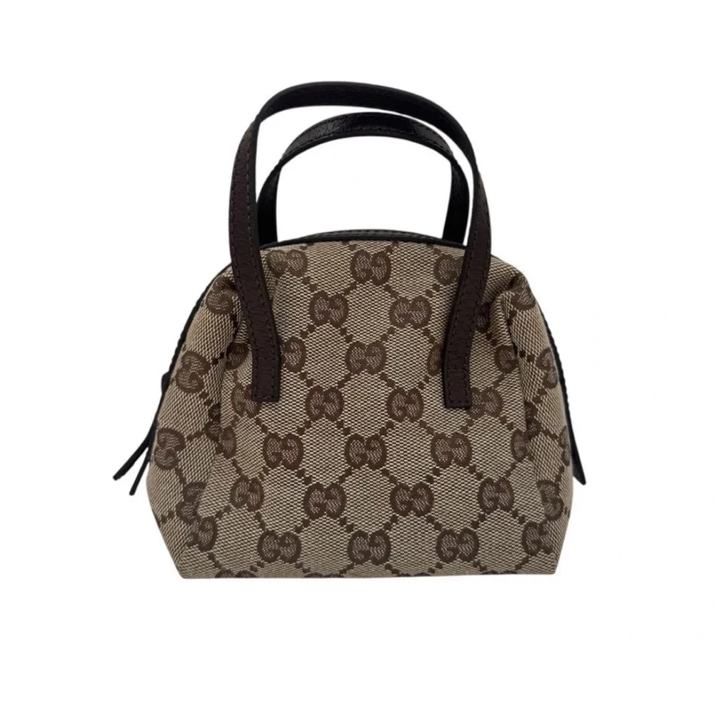 Gucci Beige and Brown Mini Bag - Picture 1 of 11